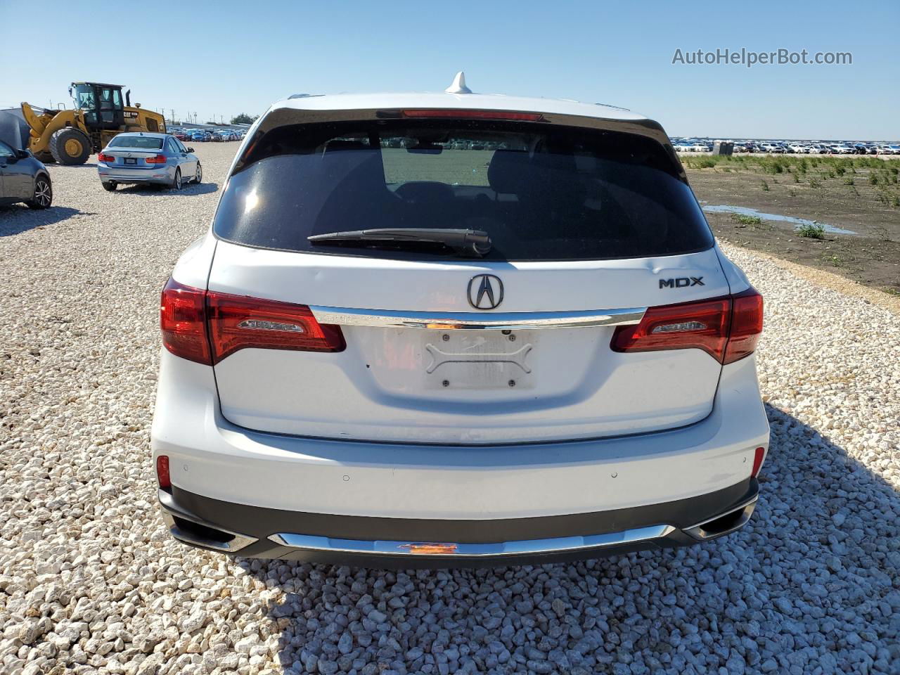 2020 Acura Mdx Technology White vin: 5J8YD3H51LL009206