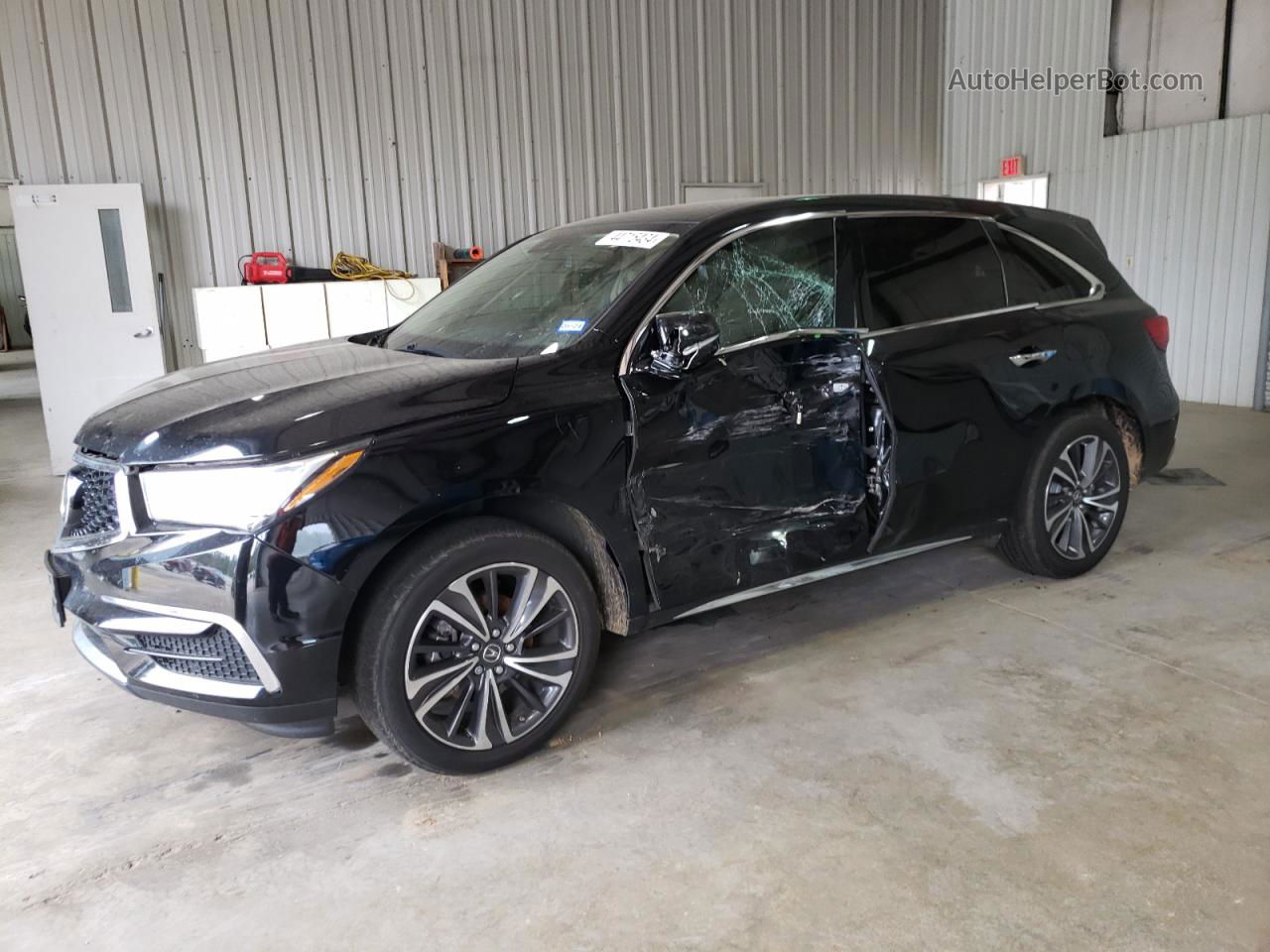 2020 Acura Mdx Technology Black vin: 5J8YD3H52LL006363