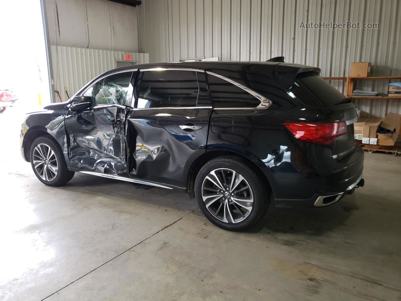 2020 Acura Mdx Technology Black vin: 5J8YD3H52LL006363