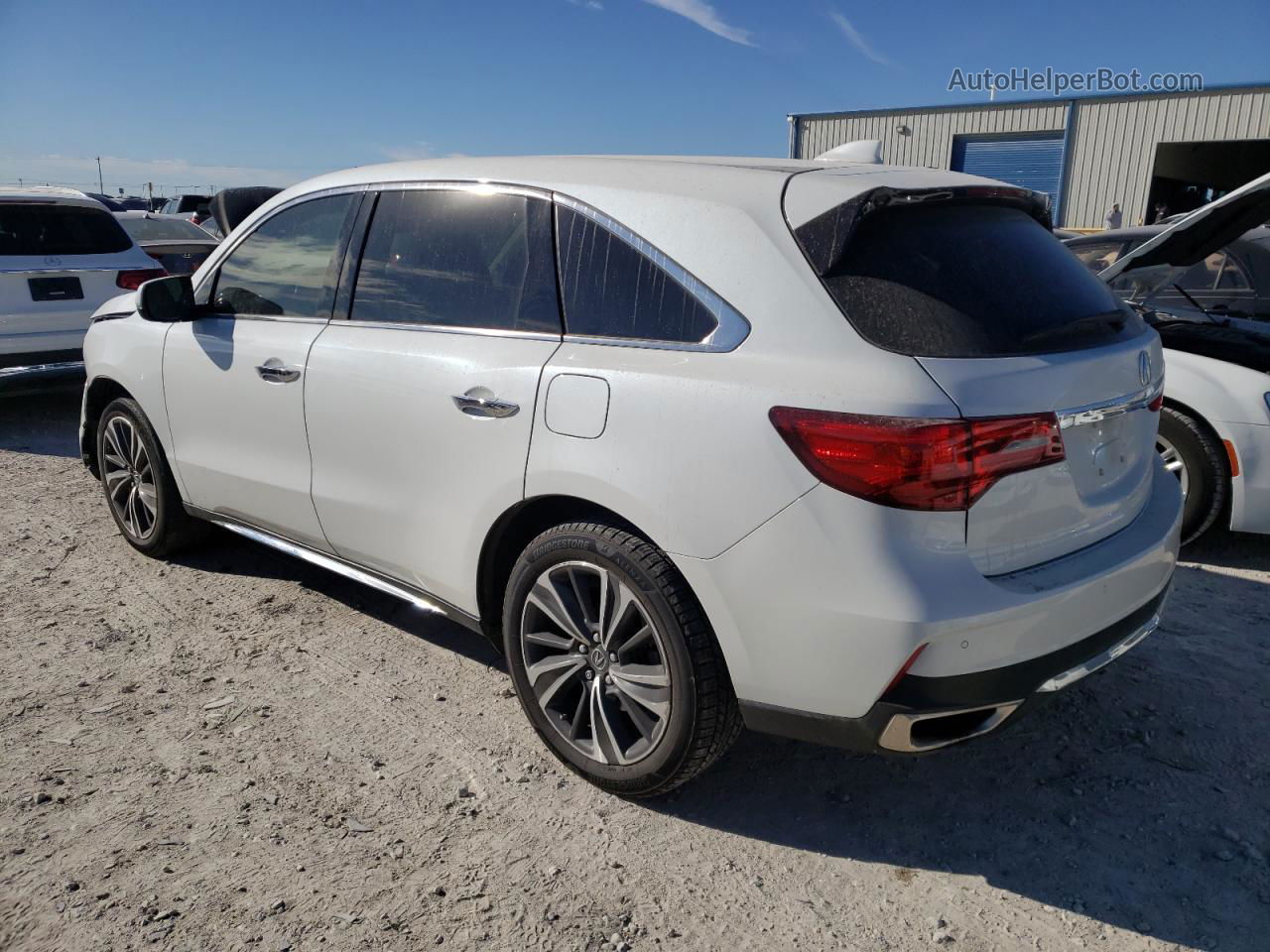 2020 Acura Mdx Technology White vin: 5J8YD3H52LL009361