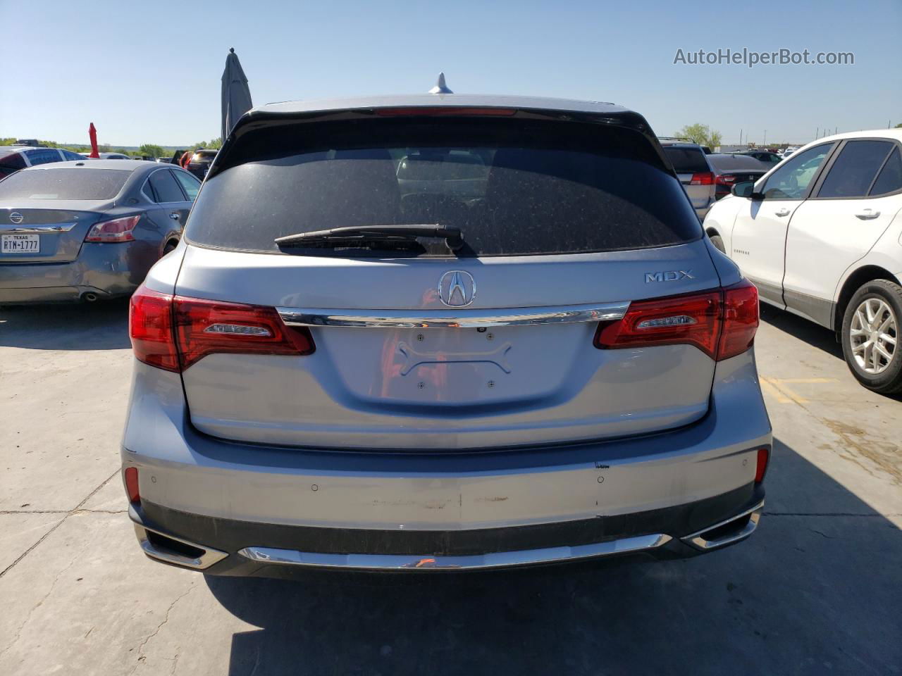 2020 Acura Mdx Technology Silver vin: 5J8YD3H53LL005531