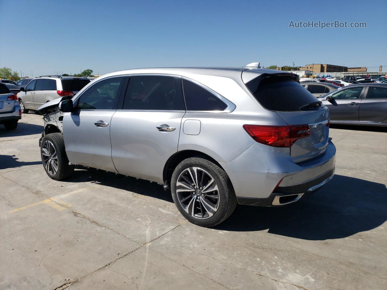 2020 Acura Mdx Technology Silver vin: 5J8YD3H53LL005531