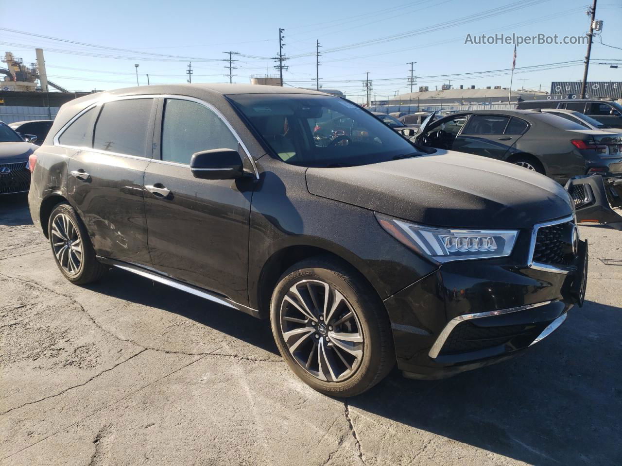 2020 Acura Mdx Technology Black vin: 5J8YD3H54LL010012