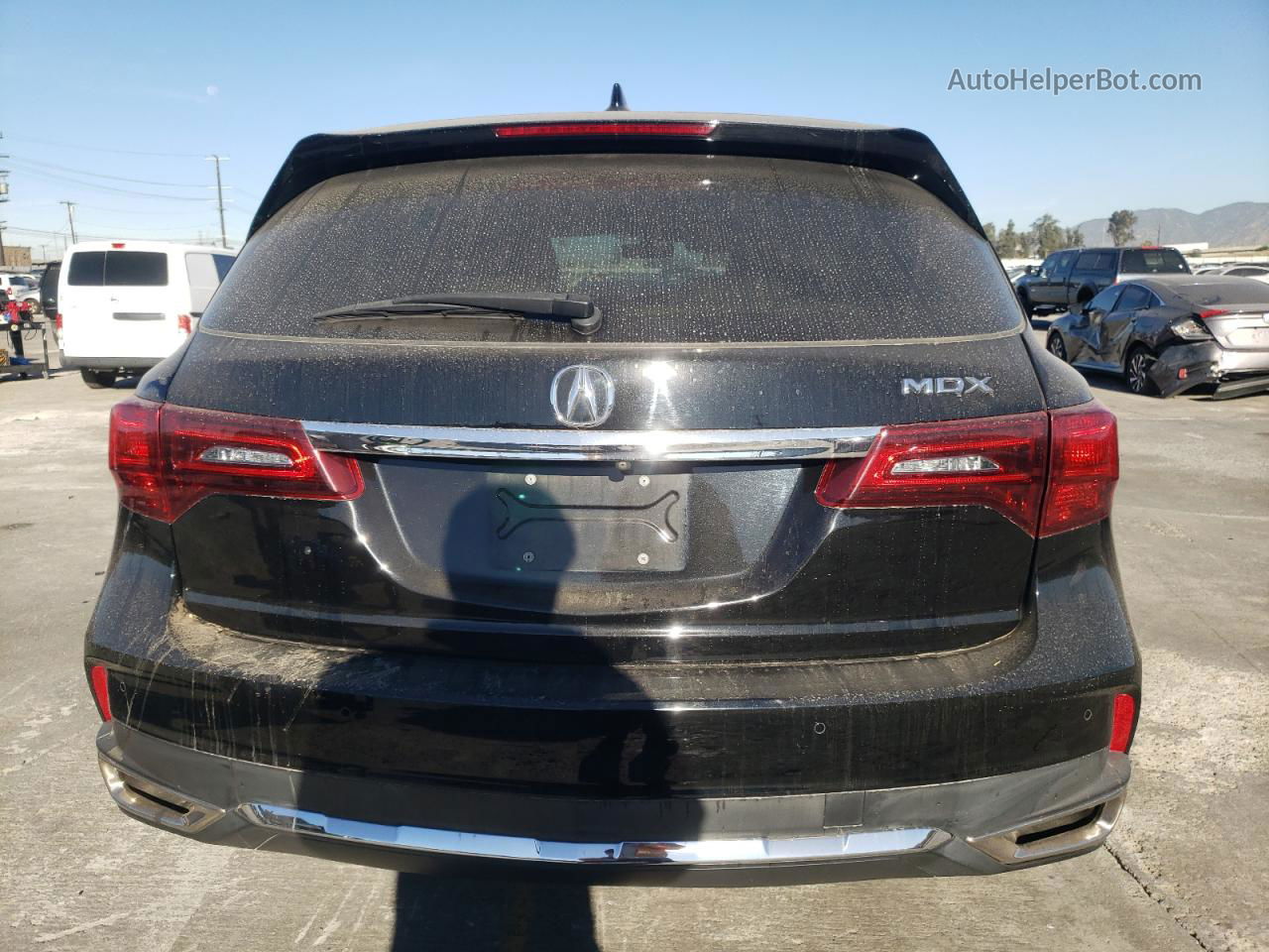 2020 Acura Mdx Technology Black vin: 5J8YD3H54LL010012