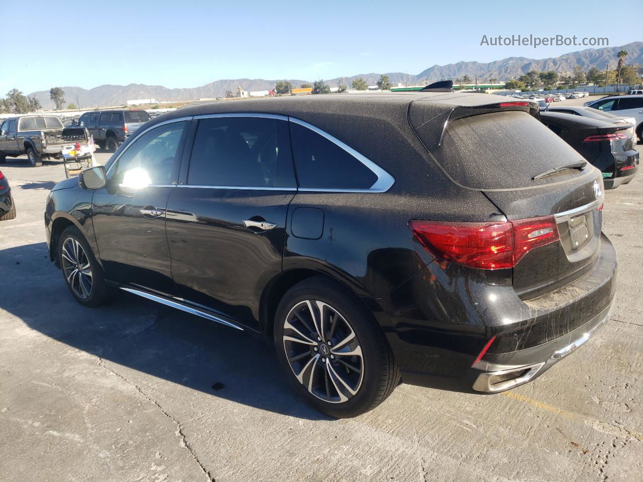 2020 Acura Mdx Technology Black vin: 5J8YD3H54LL010012