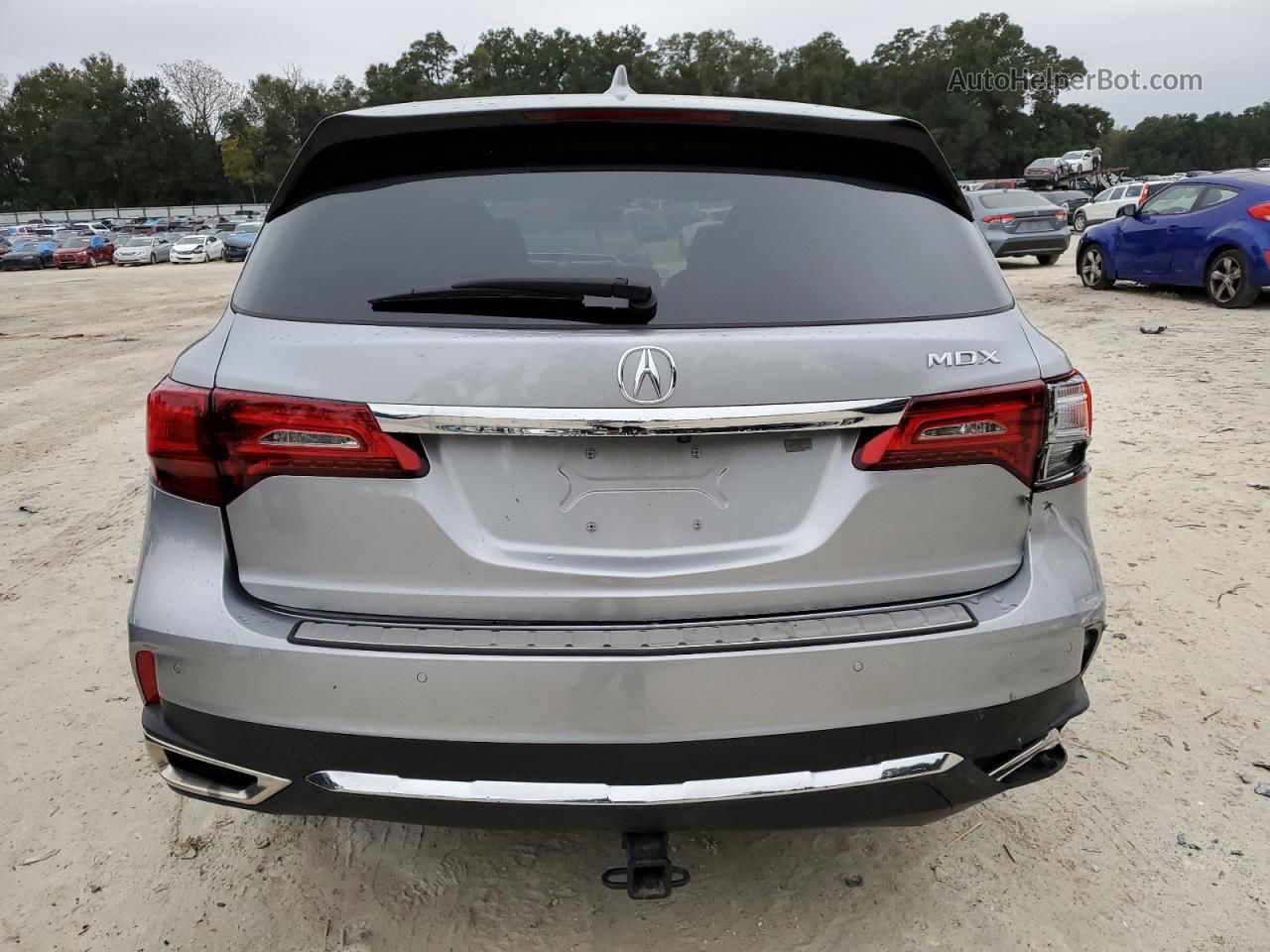 2020 Acura Mdx Technology Silver vin: 5J8YD3H57LL011316