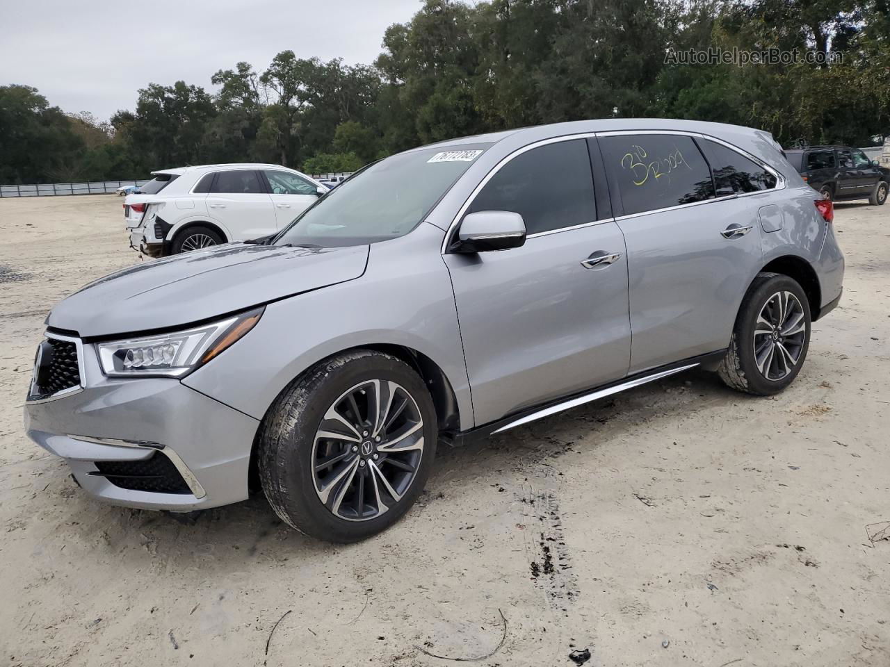 2020 Acura Mdx Technology Silver vin: 5J8YD3H57LL011316