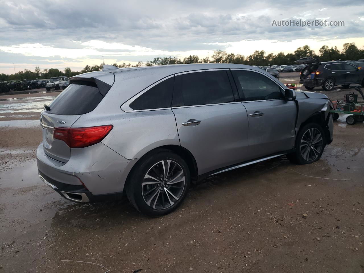 2020 Acura Mdx Technology Silver vin: 5J8YD3H58LL014452