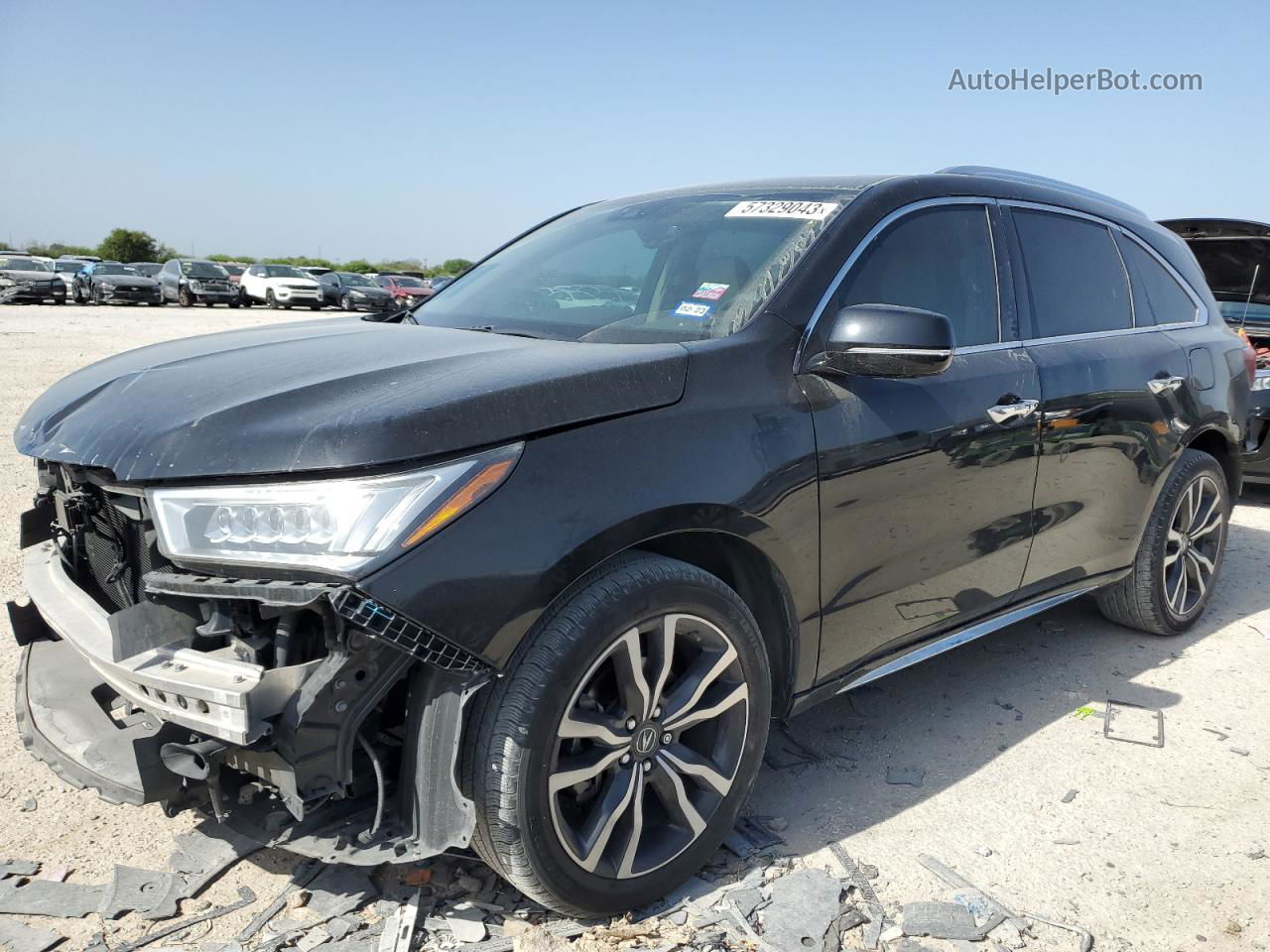 2020 Acura Mdx Advance Black vin: 5J8YD3H86LL007851