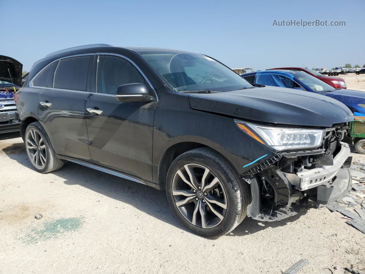 2020 Acura Mdx Advance Black vin: 5J8YD3H86LL007851