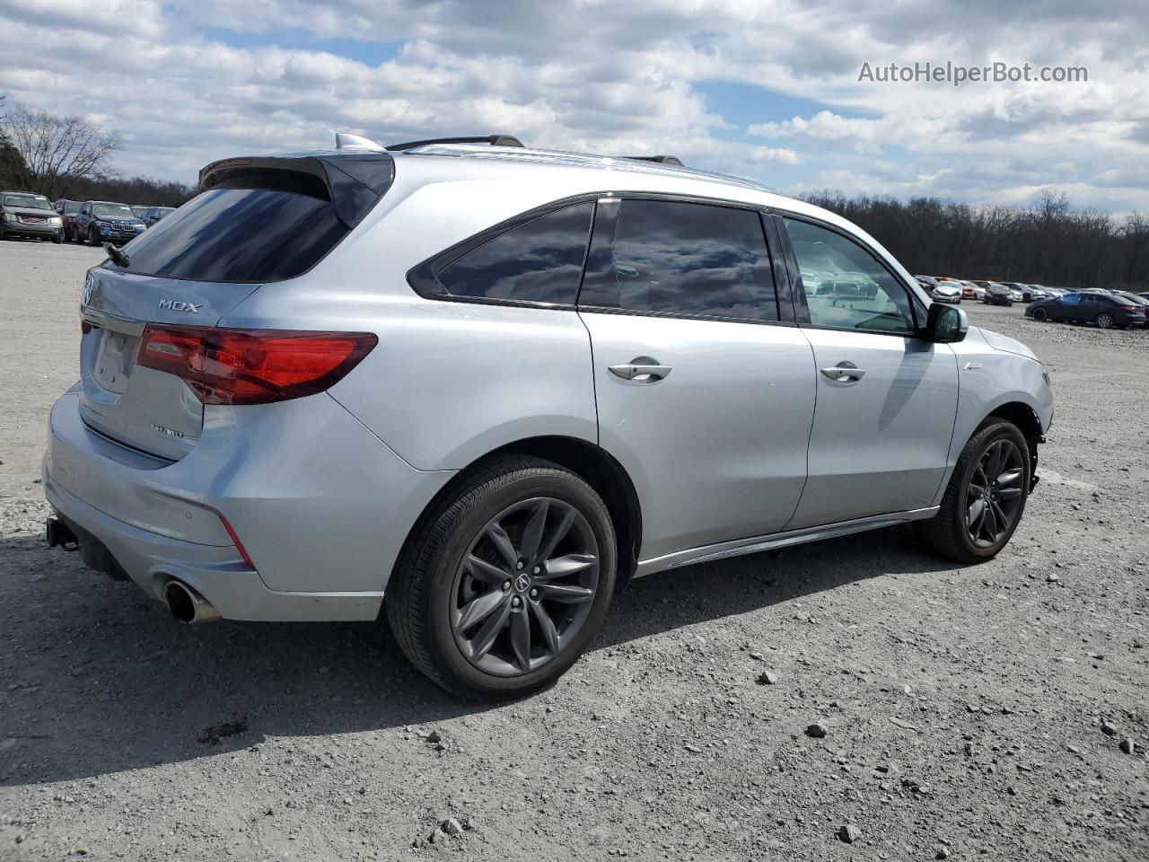 2020 Acura Mdx A-spec Серебряный vin: 5J8YD4H01LL019793