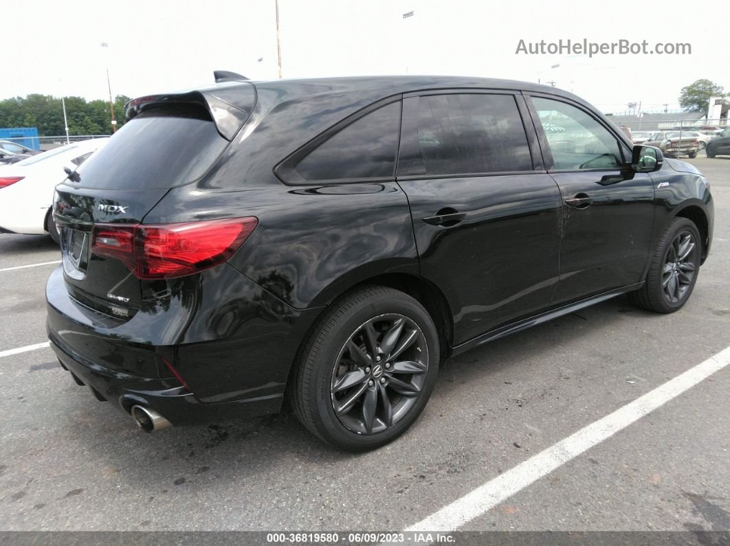 2020 Acura Mdx Technology & A-spec Packages Black vin: 5J8YD4H01LL022094