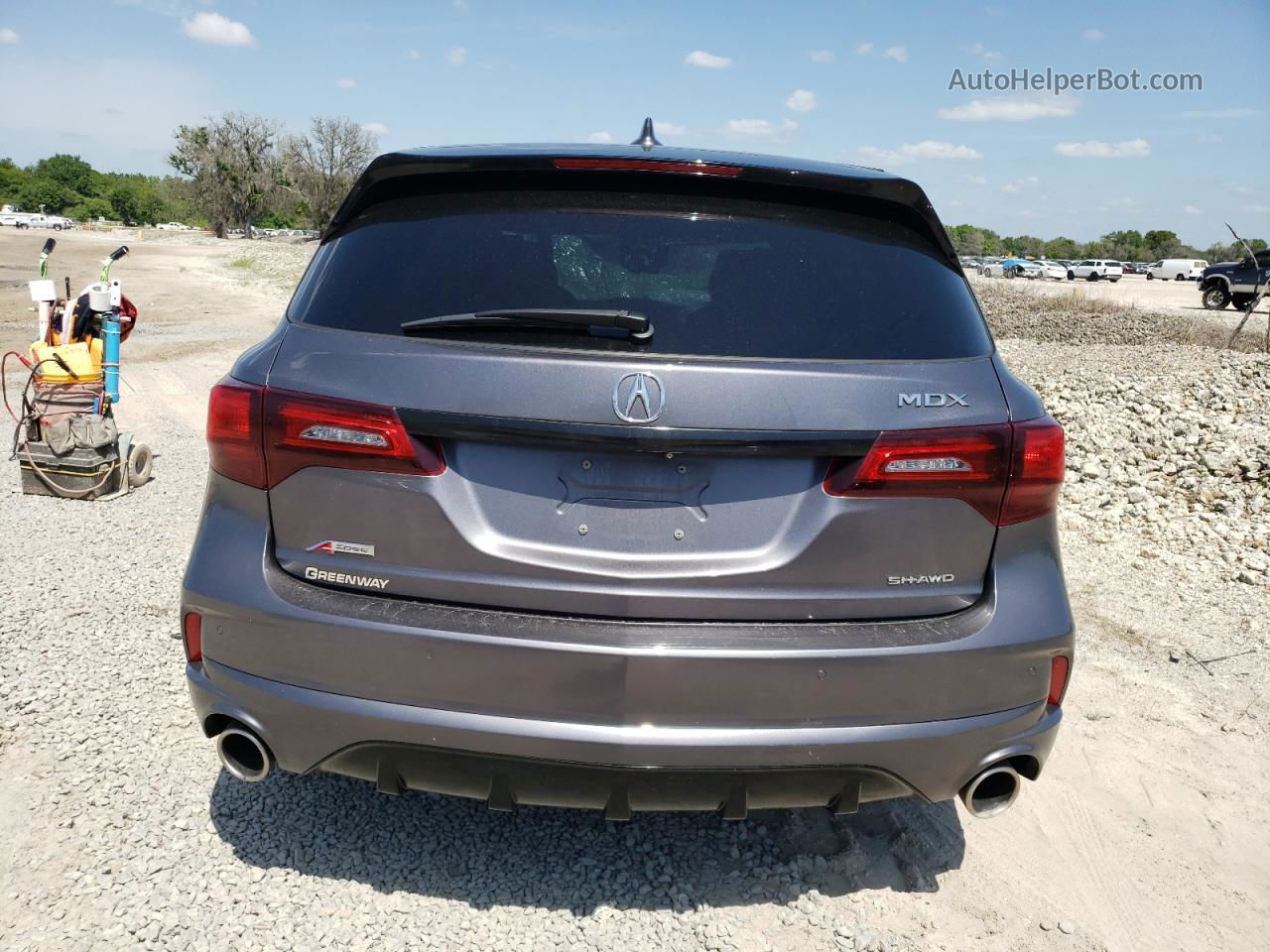 2020 Acura Mdx A-spec Gray vin: 5J8YD4H03LL024137