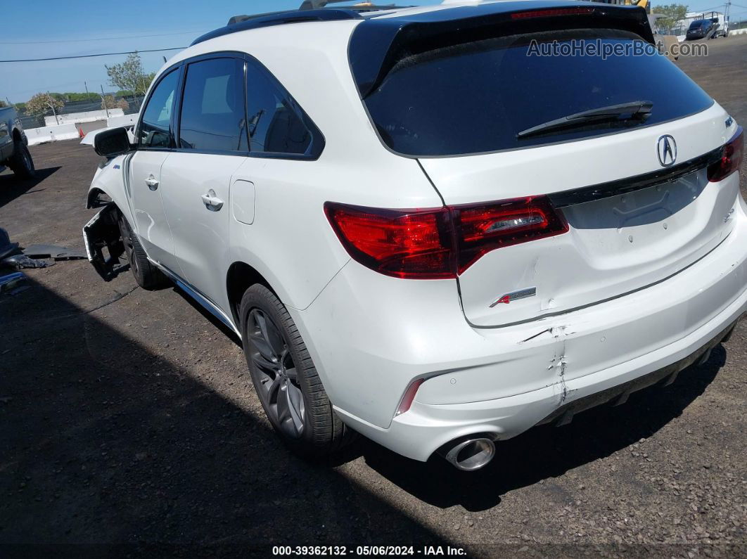 2020 Acura Mdx Technology   A-spec Packages White vin: 5J8YD4H03LL024607