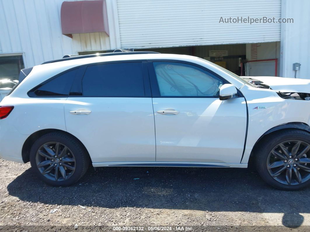 2020 Acura Mdx Technology   A-spec Packages White vin: 5J8YD4H03LL024607