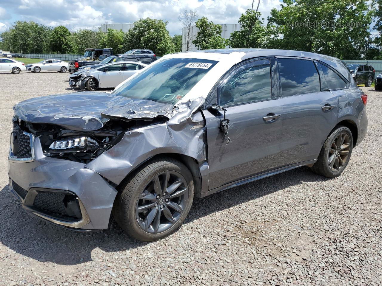 2020 Acura Mdx A-spec Black vin: 5J8YD4H03LL029161