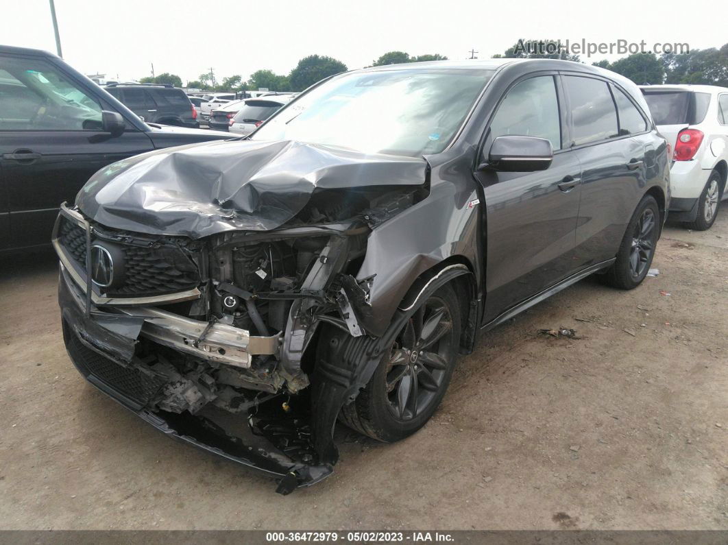 2020 Acura Mdx W/technology/a-spec Pkg Gray vin: 5J8YD4H05LL029162