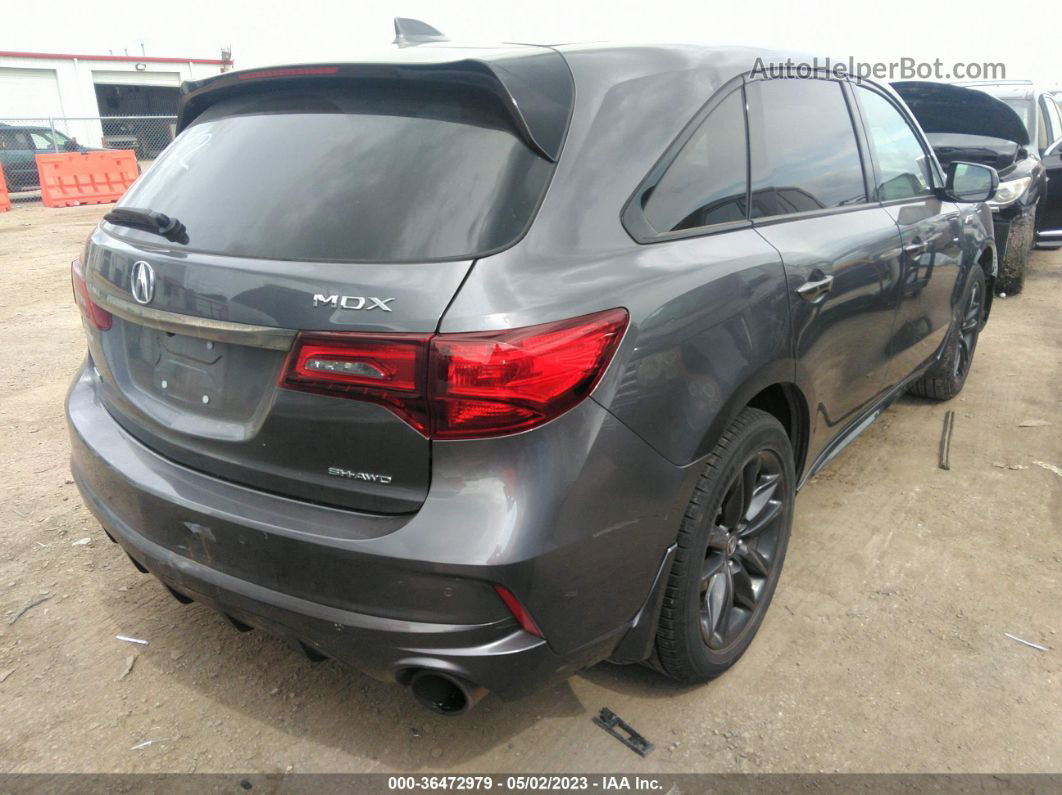 2020 Acura Mdx W/technology/a-spec Pkg Gray vin: 5J8YD4H05LL029162