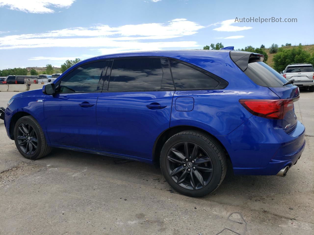 2020 Acura Mdx A-spec Blue vin: 5J8YD4H06LL051946