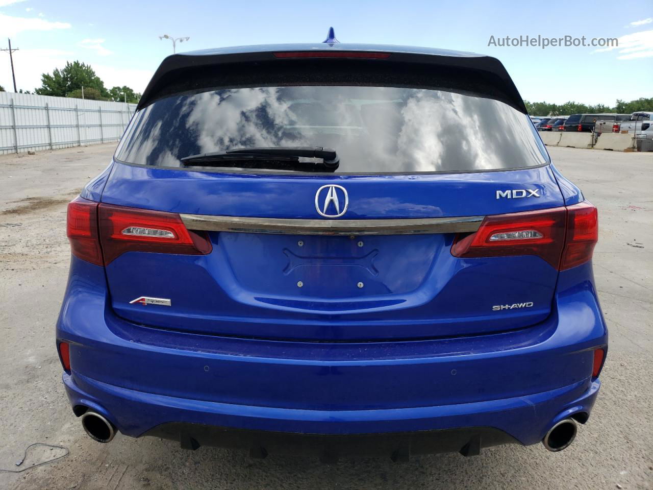 2020 Acura Mdx A-spec Blue vin: 5J8YD4H06LL051946