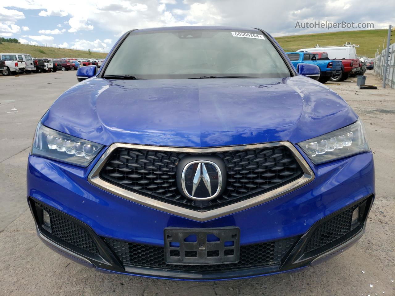 2020 Acura Mdx A-spec Синий vin: 5J8YD4H06LL051946