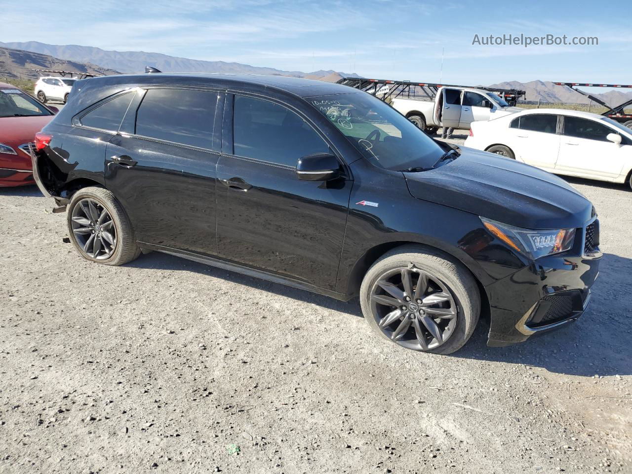 2020 Acura Mdx A-spec Black vin: 5J8YD4H08LL008192