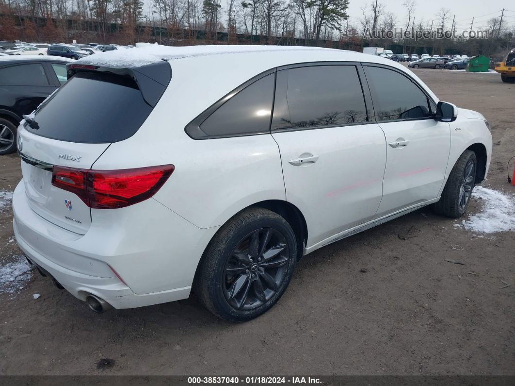 2020 Acura Mdx Technology   A-spec Packages White vin: 5J8YD4H09LL016592