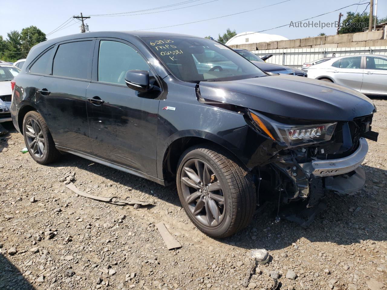 2020 Acura Mdx A-spec Black vin: 5J8YD4H09LL023381