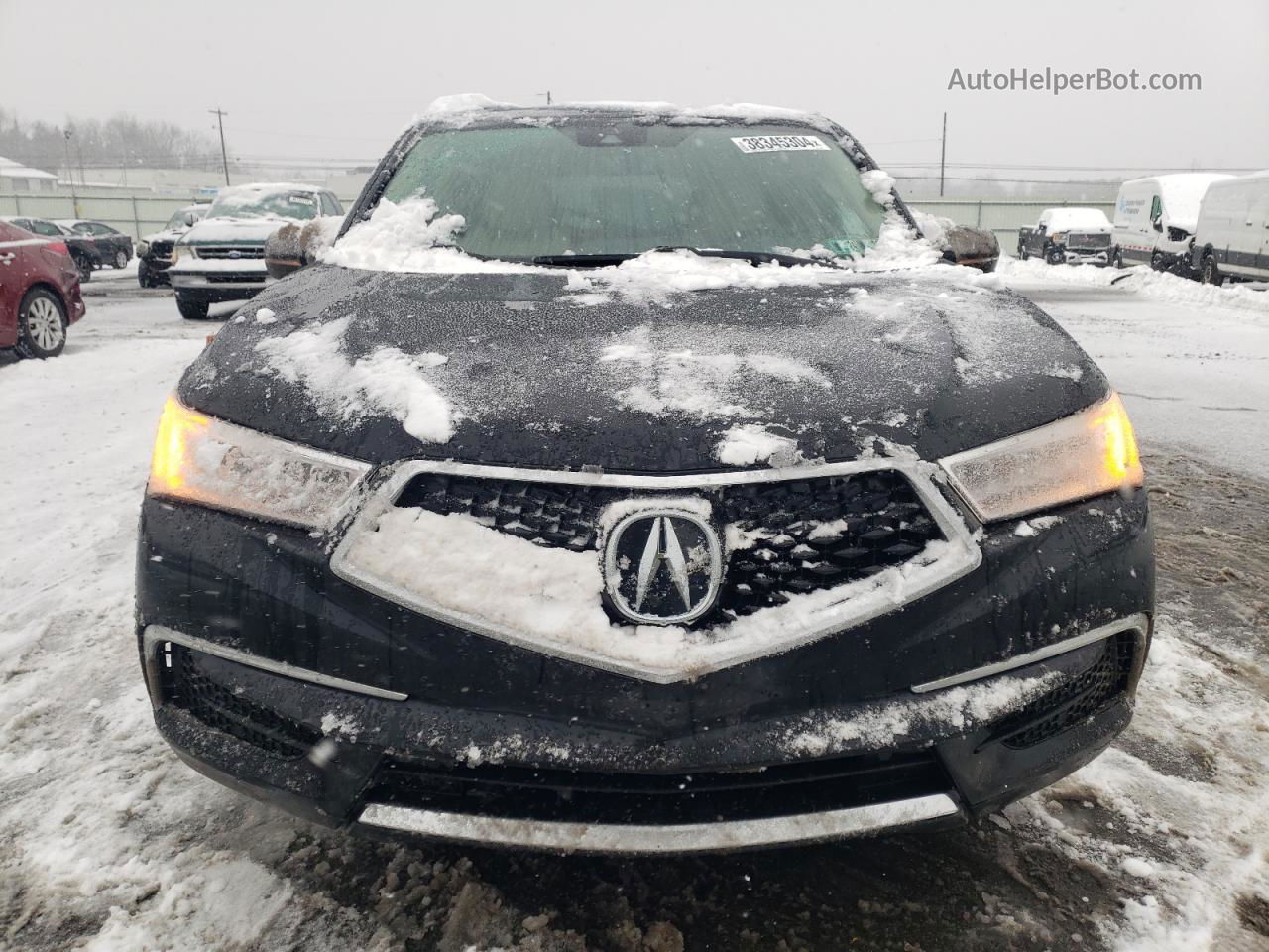 2020 Acura Mdx  Black vin: 5J8YD4H30LL028446