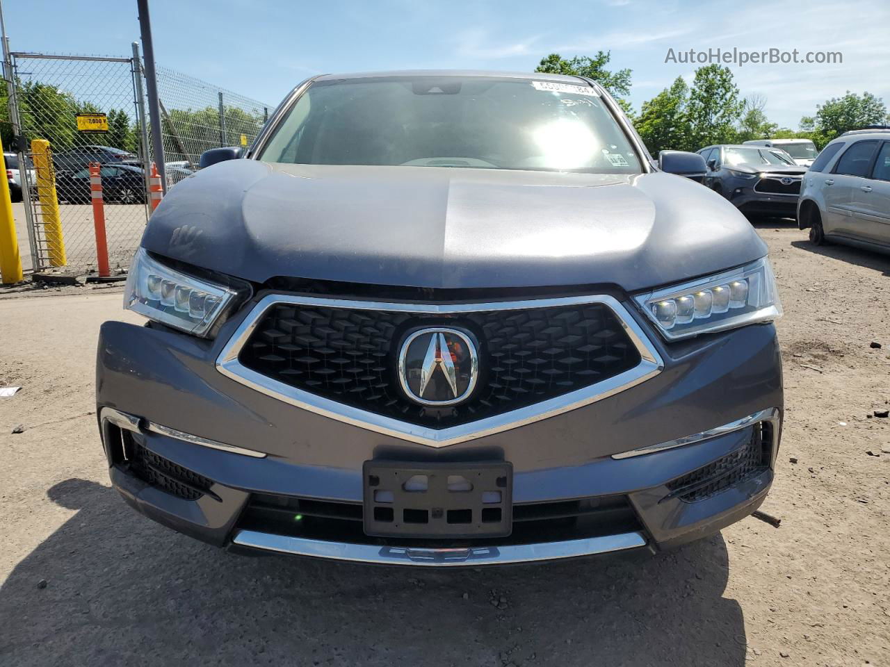 2020 Acura Mdx  Charcoal vin: 5J8YD4H31LL047622