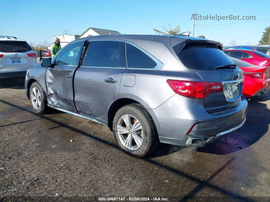 2020 Acura Mdx Standard Серый vin: 5J8YD4H31LL058295