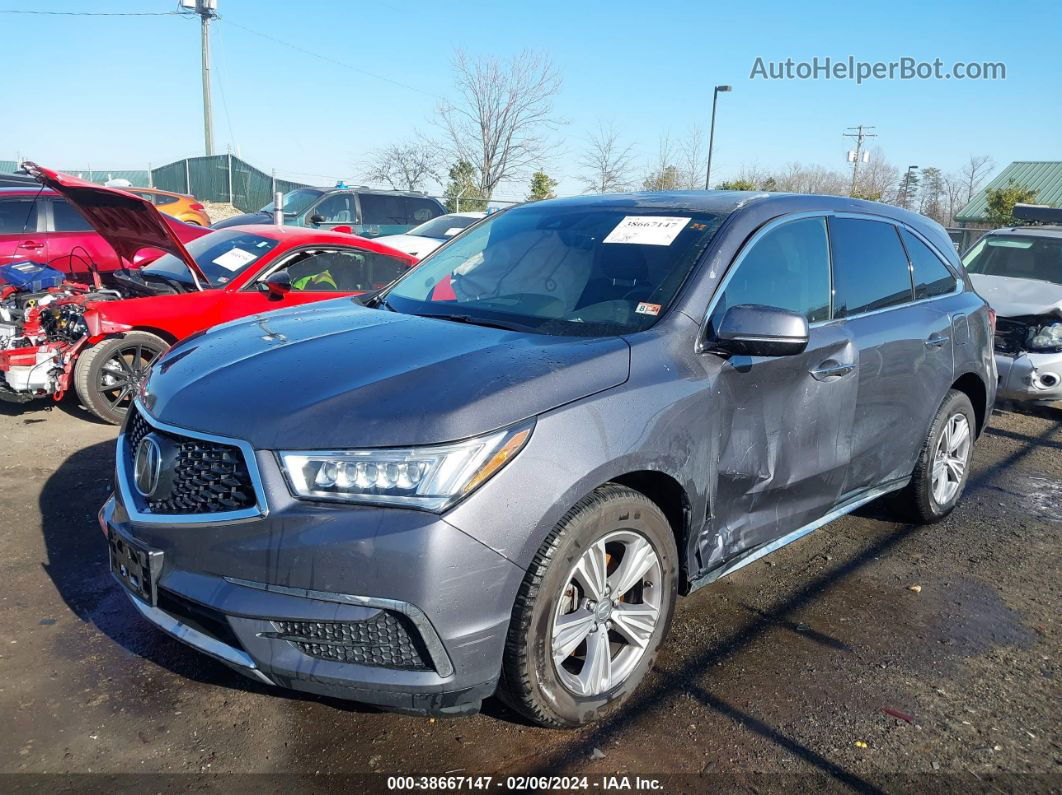 2020 Acura Mdx Standard Серый vin: 5J8YD4H31LL058295