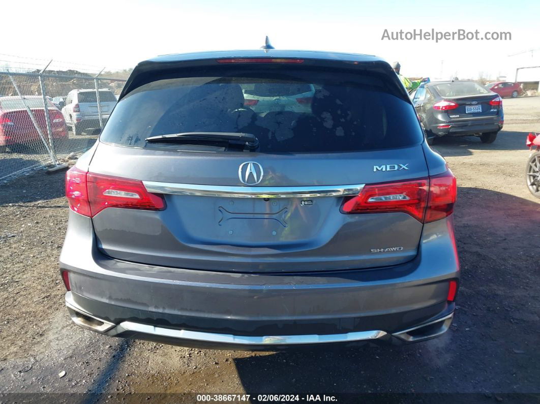 2020 Acura Mdx Standard Серый vin: 5J8YD4H31LL058295