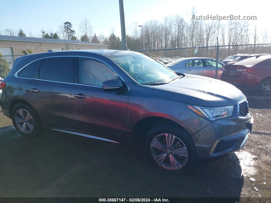 2020 Acura Mdx Standard Серый vin: 5J8YD4H31LL058295