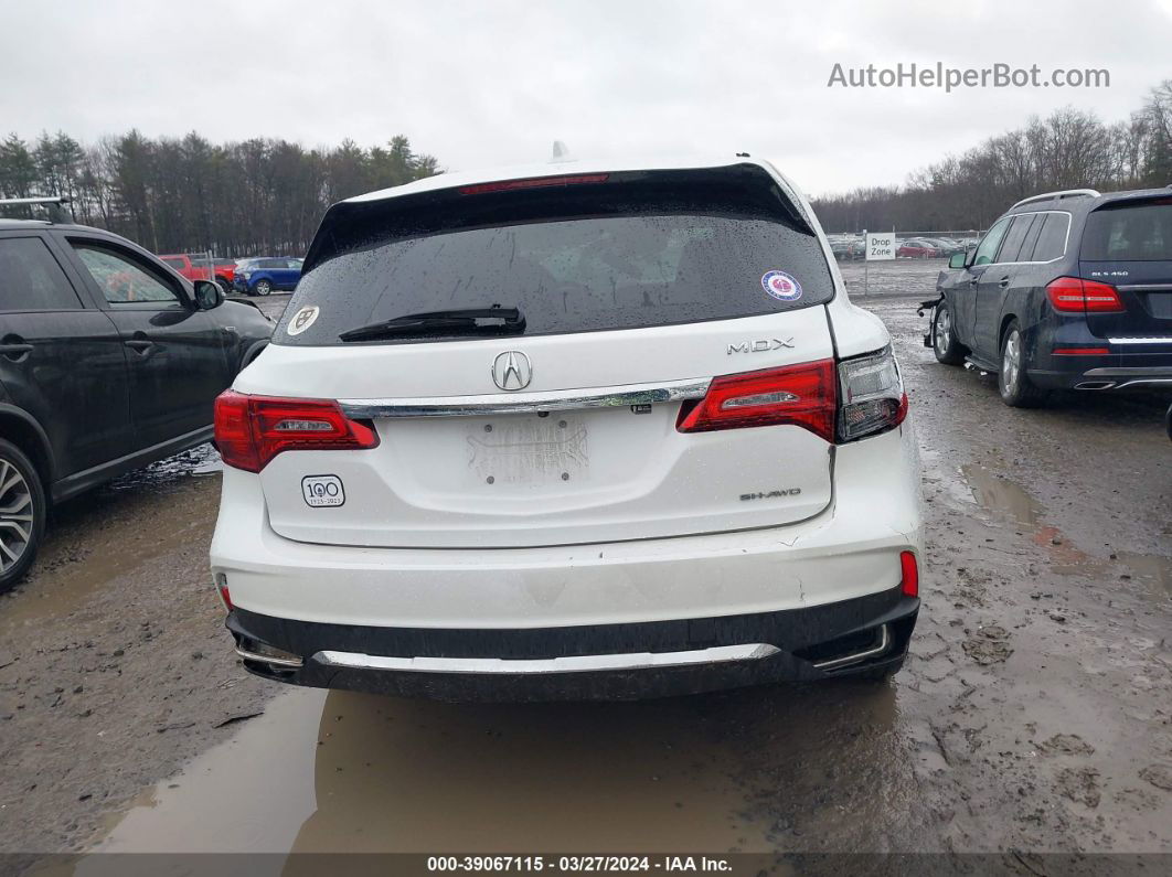 2020 Acura Mdx Standard White vin: 5J8YD4H32LL049900