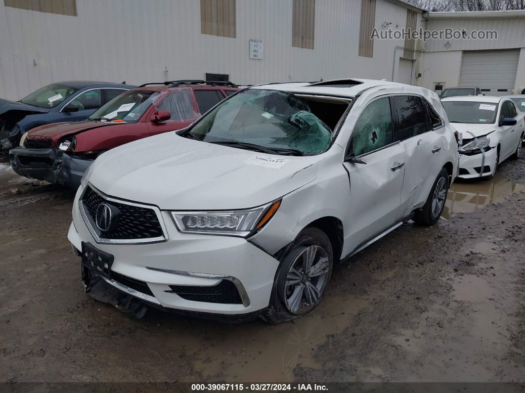 2020 Acura Mdx Standard White vin: 5J8YD4H32LL049900