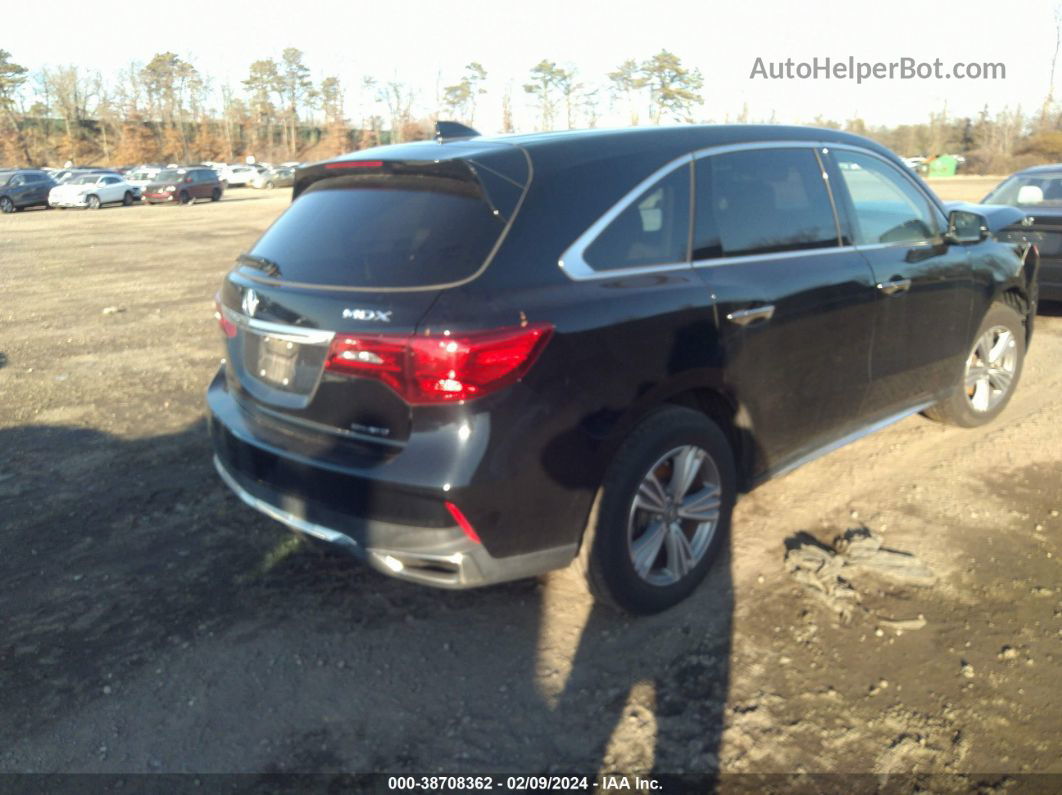 2020 Acura Mdx Standard Black vin: 5J8YD4H33LL041286