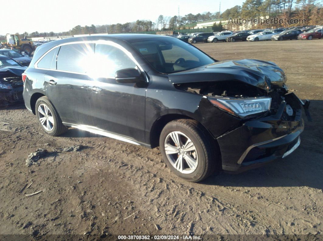 2020 Acura Mdx Standard Black vin: 5J8YD4H33LL041286