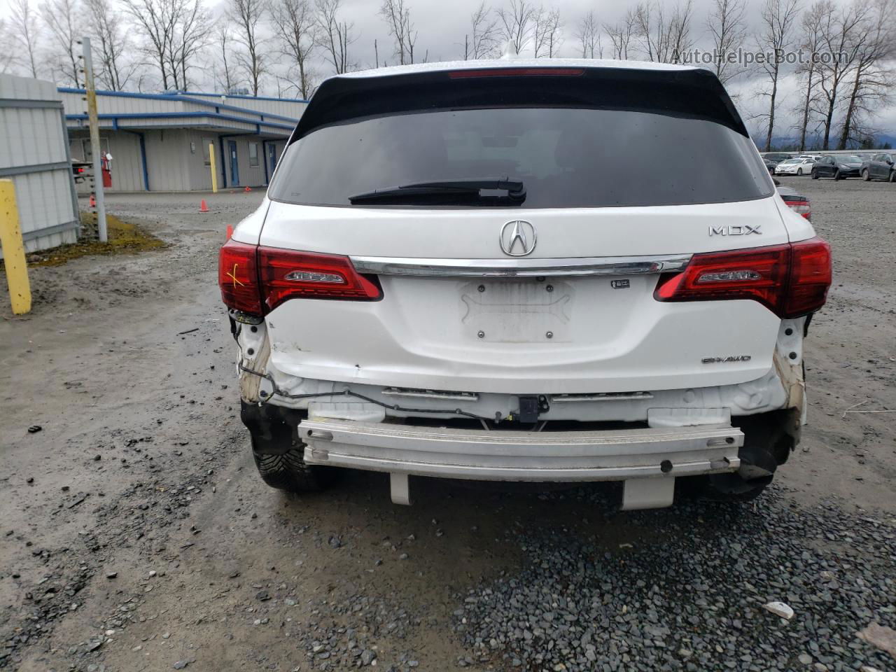 2020 Acura Mdx  Белый vin: 5J8YD4H34LL004442