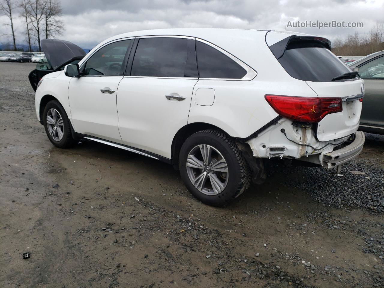 2020 Acura Mdx  White vin: 5J8YD4H34LL004442