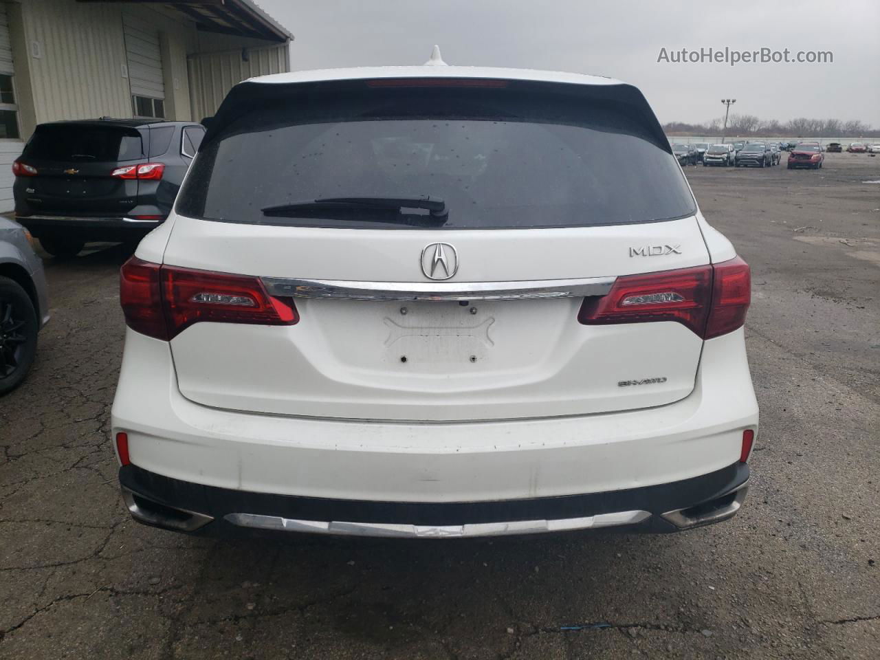 2020 Acura Mdx  White vin: 5J8YD4H35LL034064