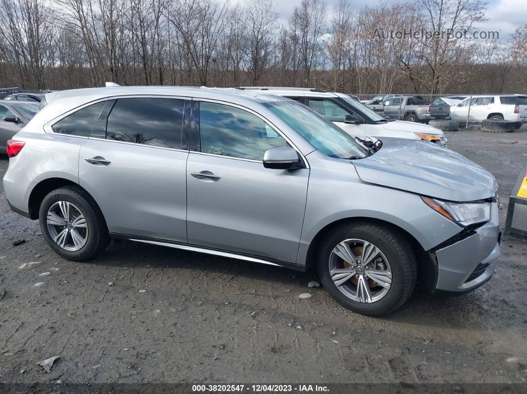 2020 Acura Mdx Standard Серый vin: 5J8YD4H35LL043735