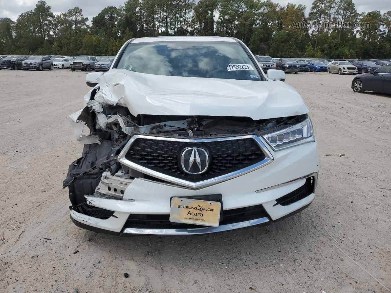 2020 Acura Mdx  White vin: 5J8YD4H35LL048725