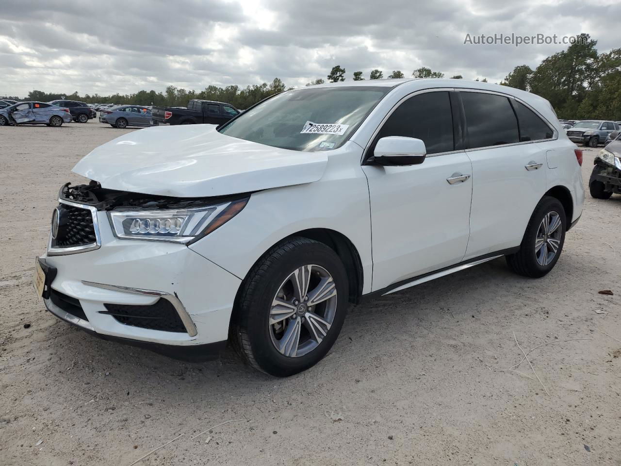 2020 Acura Mdx  Белый vin: 5J8YD4H35LL048725