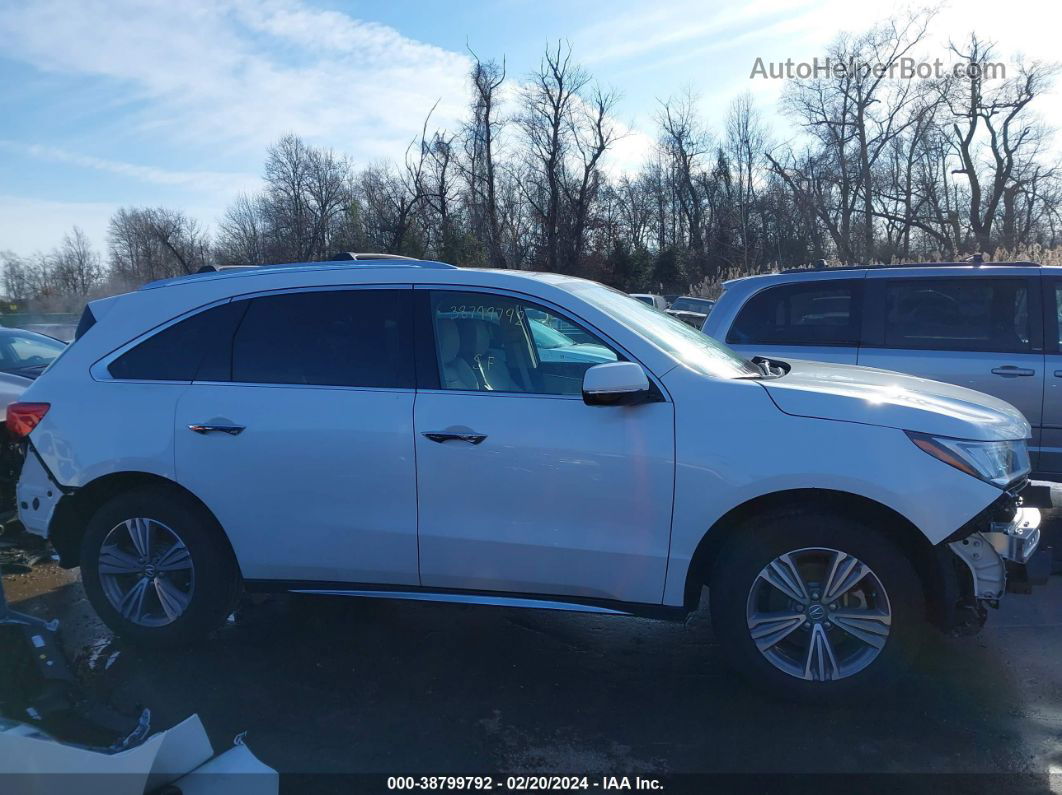 2020 Acura Mdx Standard Белый vin: 5J8YD4H35LL057196