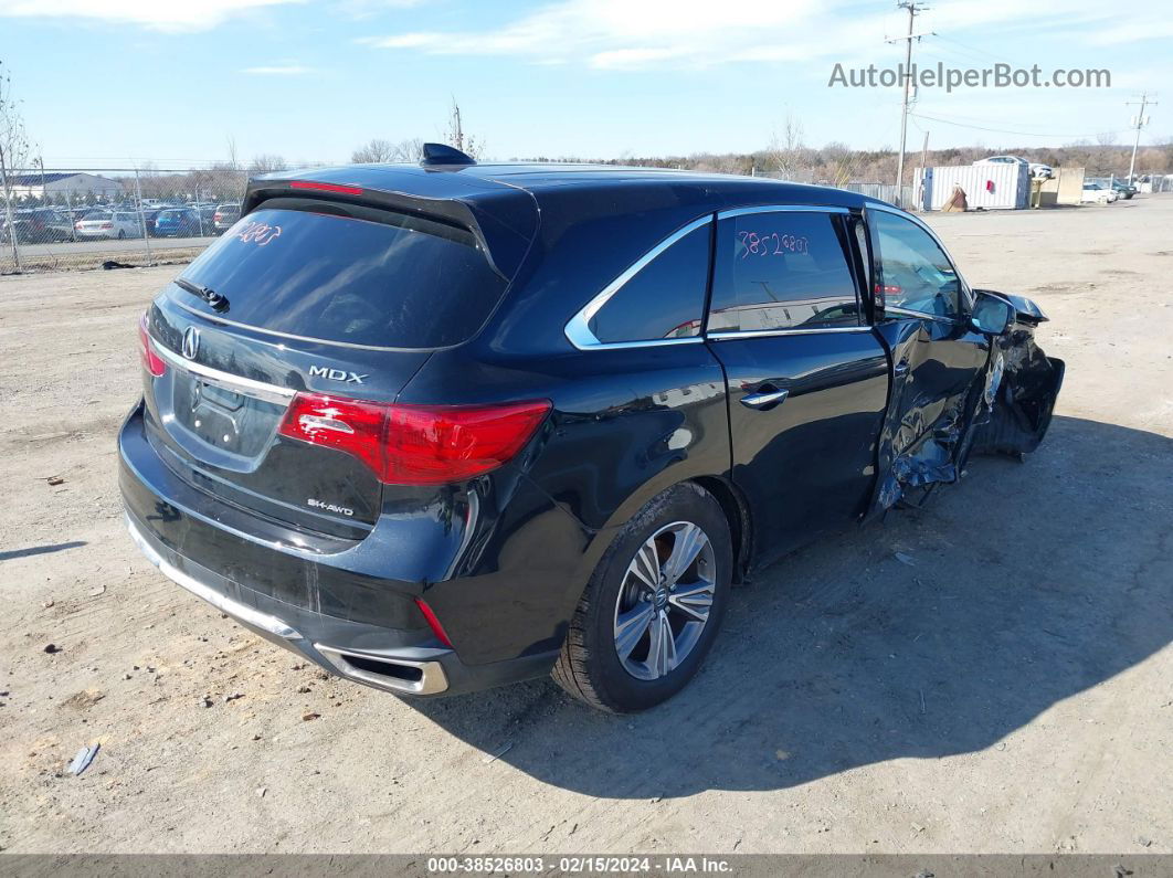 2020 Acura Mdx Standard Черный vin: 5J8YD4H36LL025275