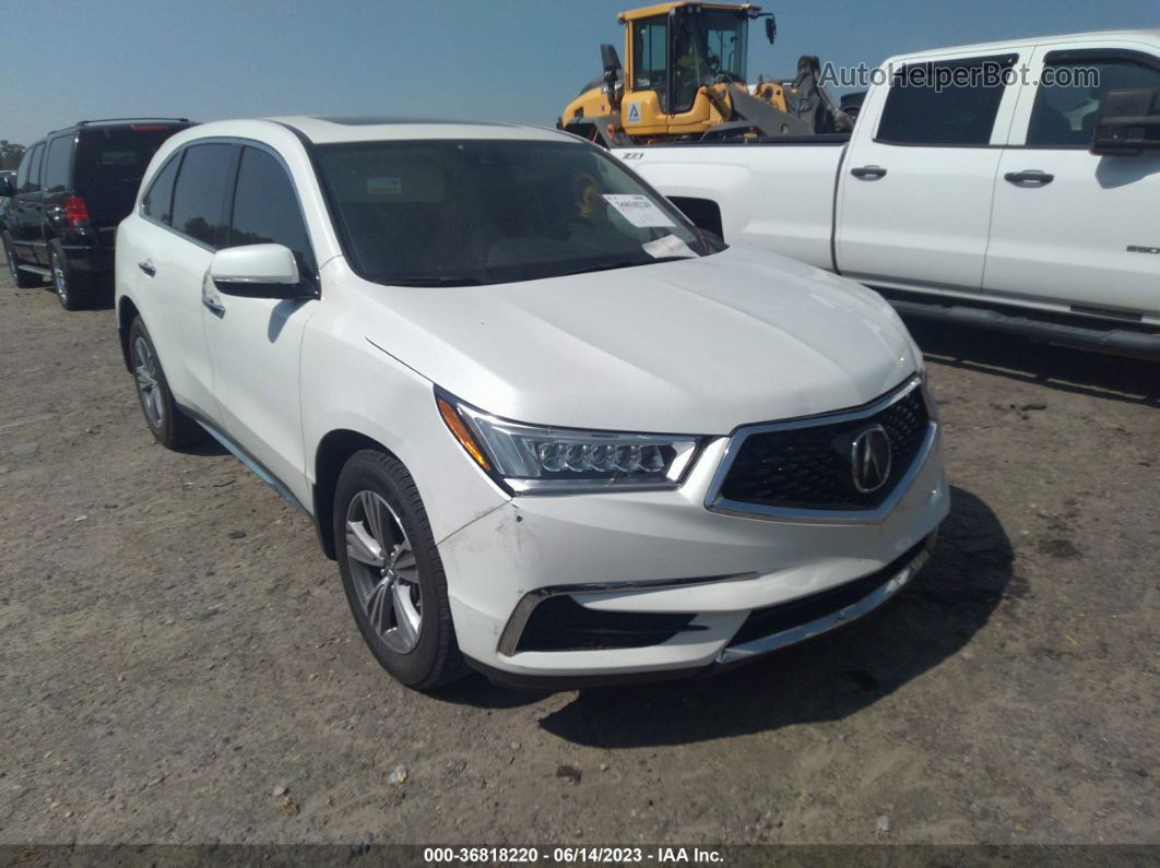 2020 Acura Mdx   White vin: 5J8YD4H36LL038236