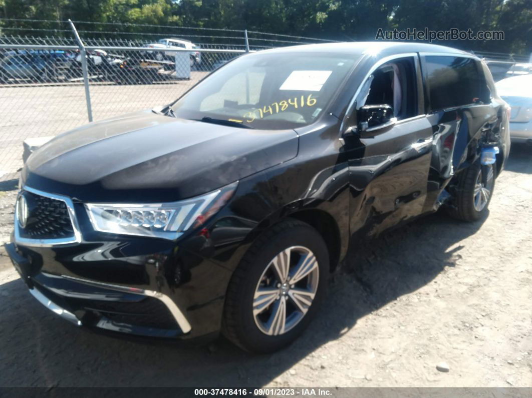 2020 Acura Mdx Standard Черный vin: 5J8YD4H36LL052878