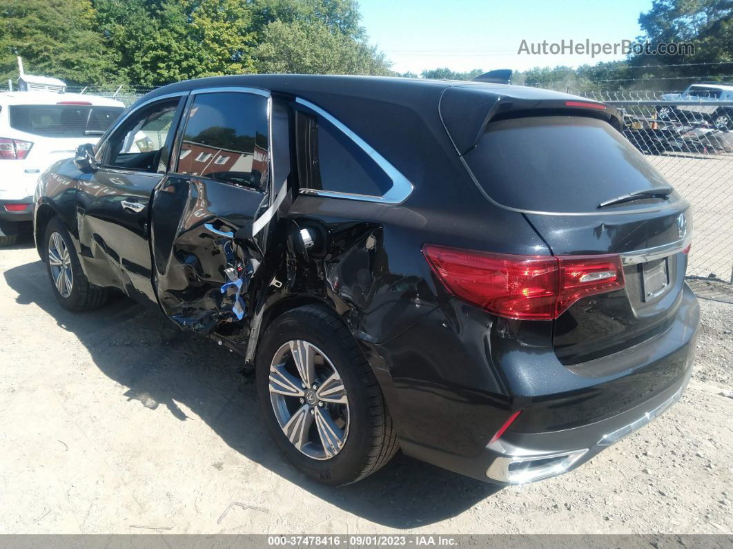 2020 Acura Mdx Standard Black vin: 5J8YD4H36LL052878