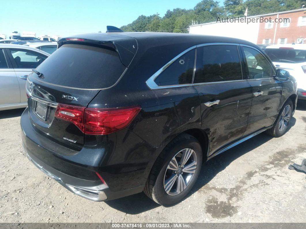 2020 Acura Mdx Standard Черный vin: 5J8YD4H36LL052878